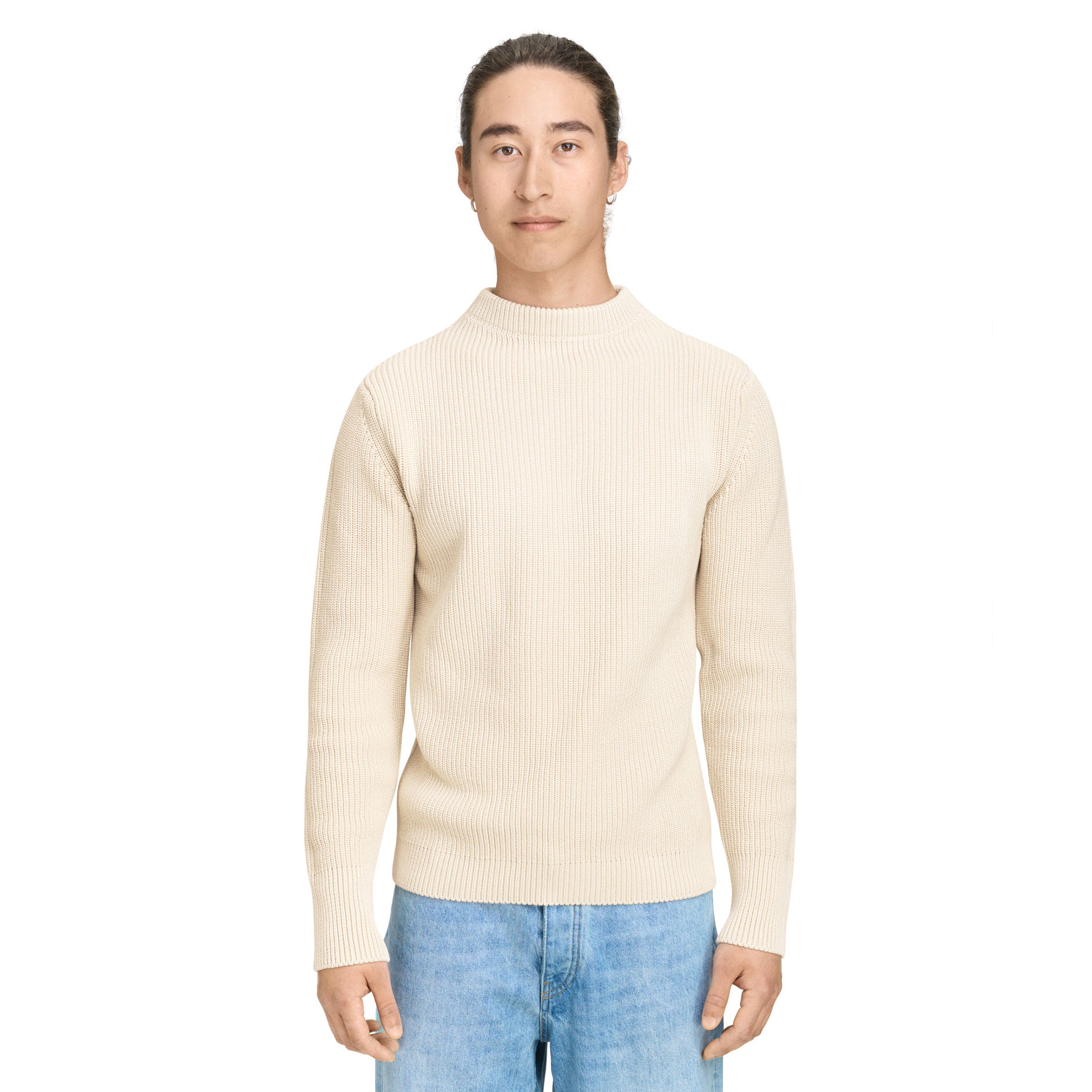 Cotton Crewneck Orange